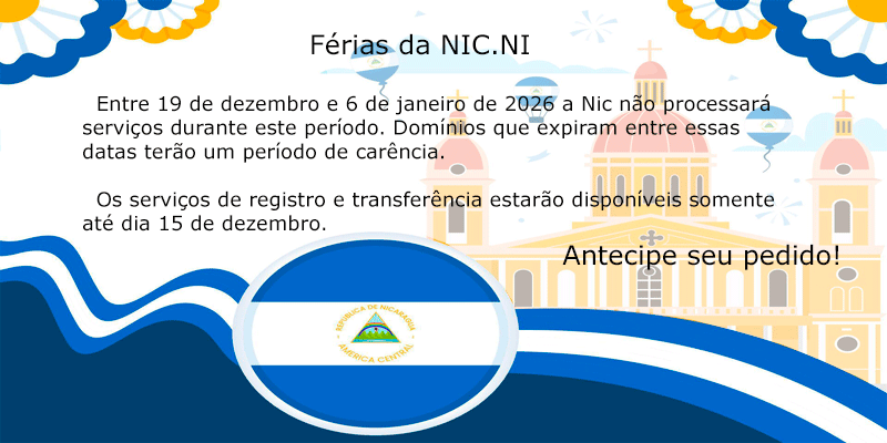 F&eacute;rias da NIC.NI